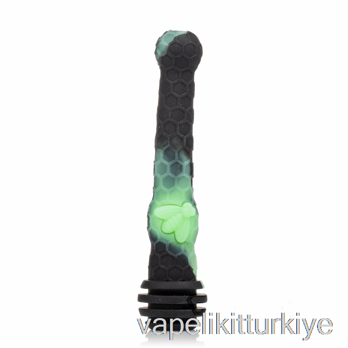 Vape Türkiye Stratus Bal Kepçe Silikon Dab Saman Siyah / Uv Slime (siyah / Uv Yeşil)